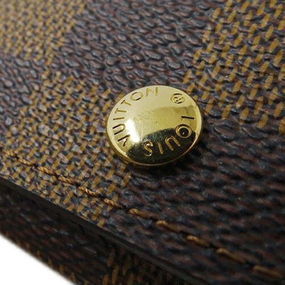Louis Vuitton Damier Key Case for Women and Men, Multicle 4 N62631, Brown, Co... - Picture 7 of 7